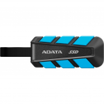 ADATA External SC740 2 TB External SSD Black/Blue, USB-C 3.2 Gen 2 (10 Gbps)