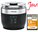 Rommelsbacher JG 80 "Jona" yoghurt maker&nbsp;(black / stainless steel)