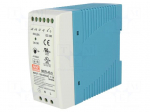 Power supply: switched-mode | 30W | 5VDC | 5&divide;6VDC | 6A | 85&divide;264VAC | 300g