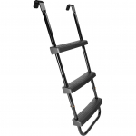 HUDORA universal ladder 70 to 100cm black, for trampolines