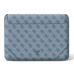 Oriģinālais GUESS klēpjdatora maciņ&scaron; 4G Uptown Triangle Logo GUCS16P4TB 16 collas zils