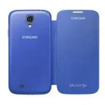 Samsung oriģinālais telefona maciņ&scaron; Samsung Galaxy S4 zilā krāsā