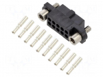Connector: wire-wire/PCB | plug | female | PIN: 10 | Datamate J-Tek | 3A