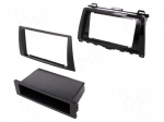 Radio mounting frame | Mazda | 2 DIN | matt black,black gloss