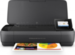 HP OfficeJet 250 Mobile All-in-One Printer, Multifunction Printer (Black, USB / WiFi, Scan, Copy)