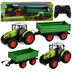 M&auml;nguala | PC | Konsoolid | Tarvikud // M&auml;nguasjad ja m&auml;ngud lastele // Traktor Rolniczy Z Przyczepą Wywrotką Zdalnie Sterowany RC Zielony 1:24
