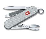Victorinox V-0.62 21.26 Taschenmesser Classic Alox, silber