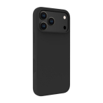 Back panel cover Evelatus Apple iPhone 18 Pro Max Premium Magsafe Soft Touch Silicone Case Black