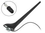 Auto- ja mootorrattatooted, elektroonika, navigatsioon, CB raadio // Car Radio and TV antennas and accessories // 22-699# Antena samochodowa profesjonalnafm fiat phantom raw maszt 20 cm