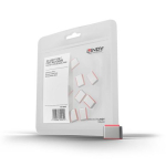 LINDY USB Type C pordi lukk red 10 tk