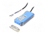 Sensor: optical fibre amplifier | PNP | IP50 | Connection: lead 2m
