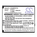 900 mAh for Bea-fon SL651a