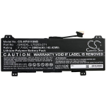 5900 mAh for HP GH02XL,BQ40Z552,GH02047XL,HSTNN-DB9M,HSTNN-UB7V,L75253-1C1,L75253-1D1,L75253-2C1,L75253-271,L75253-541