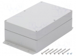 Enclosure: multipurpose | X: 146mm | Y: 222mm | Z: 82mm | aluminium | IP67