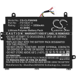 3550 mAh for Clevo P970BAT-4