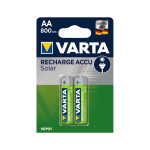 Patareisid, akusid ja laadijaid // AA, AAA ja muud suurused patareid, laadijad &ndash; saadaval tellimiseks // Akumulator VARTA AA NiMH 800mAh SOLAR