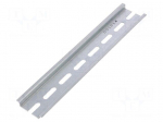 DIN rail | steel sheet | W: 35mm | L: 187mm | RITTAL-1001600