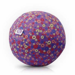 For home and repair iLike  Akcija! Bubabloon lateksa balons ar auduma pārvalku  Circles Purple