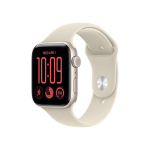 Nutikell Apple Watch SE 3 GPS + Cellular 44mm Starlight alumiiniumkorpus liivakarva spordirihmaga - S/M