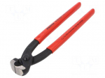 Pliers | end,for ear clamp,stainless steel ties | 220mm