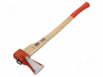 Axe | steel | 800mm | 2.66kg | ashwood | Conform to: DIN 7287 A