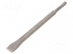 Chisel | for concrete | L: 250mm | metal | Kind of holder: SDS-Plus&reg;