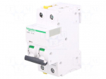 Circuit breaker | 400VAC | Inom: 16A | Poles: 2 | DIN | Charact: C | 10kA