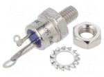 Stud thyristor | 1.6kV | 50A | 72A | 150mA | Package: bulk | TO208AC