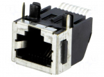 Socket | RJ45 | PIN: 8 | Layout: 8p8c | SMT | on PCBs