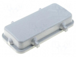 Protection cover | Han | size 16B | for double latch | thermoplastic