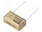 Capacitor: paper | X1 | 150nF | 300VAC | 25.4mm | &plusmn;10% | THT | 630VDC
