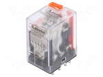 Relay: electromagnetic | 4PDT | Ucoil: 230VAC | 5A/250VAC | 5A/30VDC