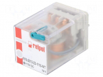Relay: electromagnetic | 3PDT | Ucoil: 110VDC | 10A/250VAC | 10A/24VDC