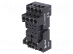 Socket | PIN: 14 | 6A | 250VAC | Mounting: DIN | Leads: screw terminals