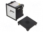 Meter: operating time counter | on panel | mounting | 200&divide;250V | 50Hz