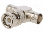 T adapter | BNC plug,BNC socket x2 | 500V | 50&Omega;