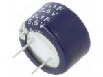 Capacitor: electrolytic | supercapacitor | 100mF | 5.5VDC | ESR: 50&Omega;