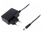 Power supply: switched-mode | volatage source | 7.5VDC | 1.6A | 12W