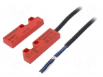 Safety switch: magnetic | Series: XCSDM Compact | Contacts: NC x2