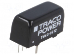 Converter: DC/DC | 3W | Uin: 4.5&divide;13.2V | Uout: 12VDC | Iout: 250mA | SIP8