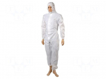 Protective coverall | Size: XXL | Protection class: 1 | white