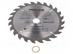 Circular saw | &Oslash;: 160mm | Teeth: 24 | cemented carbide | hardened | wood