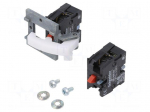 Contact block | NC + NC | -25&divide;70&deg;C | AC load @R: 3A/240VAC