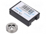 Threading die | M2 | 0.4 | &Oslash;: 16mm | Thk: 5mm | high speed steel | 6g