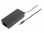 Power supply: switching | 12VDC | 3.34A | Out: 5,5/2,1 | 40W | 90&divide;264VAC