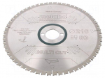 Circular saw | &Oslash;: 216mm | Teeth: 60 | Disc thick: 2.4mm | HW/CT | 30mm