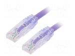 Patch cord | TX6&trade; PLUS,U/UTP | Cat: 6 | RJ45 plug,both sides | Cu | 1m