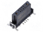 Connector: PCB to PCB | socket | female | PIN: 10(2+8) | straight | SMT