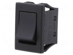 ROCKER | SPST | Pos: 2 | ON-OFF | 10A/250VAC | 10A/30VDC | black | IP67