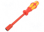 Screwdriver: insulated | 6-angles socket | HEX 11mm